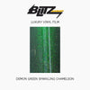 Blitz wrap Demon green sparkling chameleon, SKU: