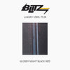 Blitz wrap Glossy night black red, SKU: