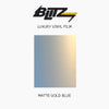 Blitz wrap Matte gold blue, SKU: